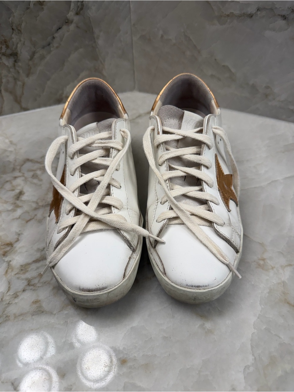 Golden Goose Superstar White & Rosegold - Picture 2 of 9